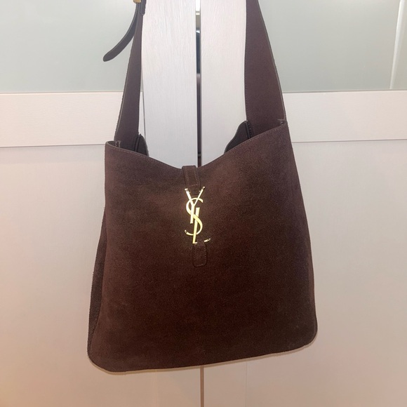Suede YSL Tote Bag - Picture 1 of 5